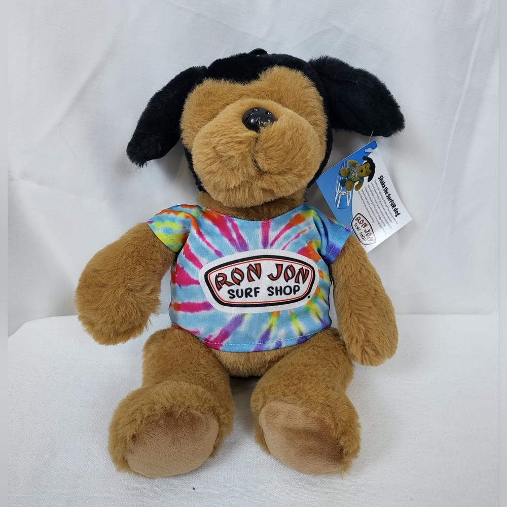 NWT Ron Jon Surf Shop Shaka the Dog Plush Stuffed Animal‎ Toy